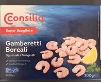 Mängden socker i Gamberetti Boreali