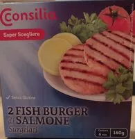 Mängden socker i Fish burgher salmone