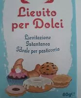 Mängden socker i Lievito per dolci
