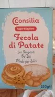 Mängden socker i Fecola di patate