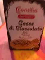 Mängden socker i Gocce di cioccolato extra fondente