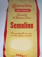Mängden socker i Semola di grano duro semolino