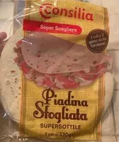 Mängden socker i Piadina sfogliata