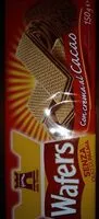 Mängden socker i Wafer al cacao