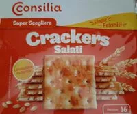 Mängden socker i Crackers salati
