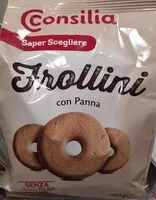 Mängden socker i Frollini con panna