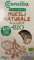 Mängden socker i Muesli naturale alla frutta bio