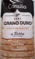 Mängden socker i Pane grano duro a fette
