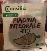 Mängden socker i Piadina integrale