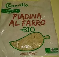Mängden socker i Piadina al farro