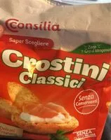 Mängden socker i Crostini classici