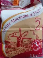 Mängden socker i Farina Macinata a Pietra (Tipo 2)