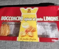 Mängden socker i BOCCONCINI ripieni al gusto LIMONE