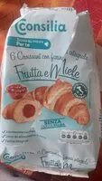 Mängden socker i Croissant con farina integrale Frutta e Miele