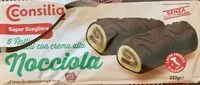 Mängden socker i Rollini con crema alla nocciola