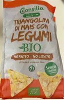 Mängden socker i Mini gallette di mais con legumi da agricoltura  biologica