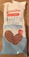 Mängden socker i Gallette di riso cioccolato al latte