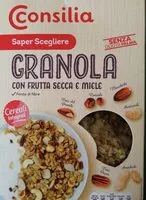 Mängden socker i Granola