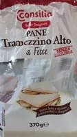 Mängden socker i Pane tramezzino alto a fette