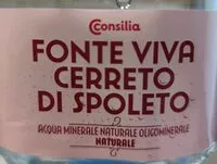 Mängden socker i Acqua Viva Cerreto di spoleto