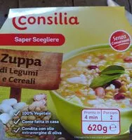 Mängden socker i Zuppa legumi e cereali