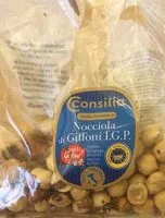 Mängden socker i Nocciola di Giffoni IGP