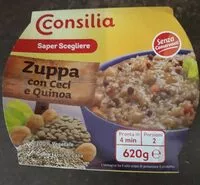 Mängden socker i Zuppa con ceci e quinoa