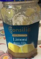 Mängden socker i Marmellata Limoni