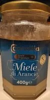 Mängden socker i Miele di arancio