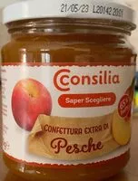 Mängden socker i Confettura extra di pesche