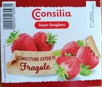 Mängden socker i Confettura extra di fragole