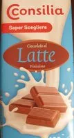 Mängden socker i Cioccolato al latte