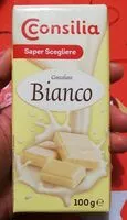 Mängden socker i Cioccolato Bianco Consilia