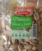 Mängden socker i Pistacchi tostati e salati