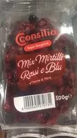 Mängden socker i Mix mirtilli rossi e blu
