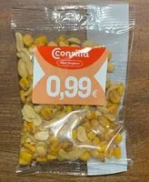 Mängden socker i Misto di frutta secca e mais dorati salati