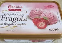 Mängden socker i Gelato alla fragola
