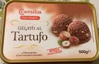Mängden socker i Gelato al tartufo