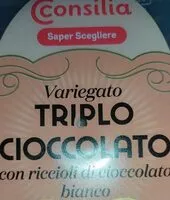 Mängden socker i Variegato Triplo Cioccolato