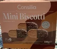 Mängden socker i Mini biscotti granellati