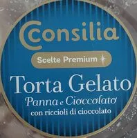 Mängden socker i Torta Gelato panna e cioccolato
