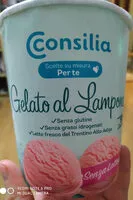 Mängden socker i Gelato al lampone