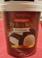 Mängden socker i Bon bon fiordilatte