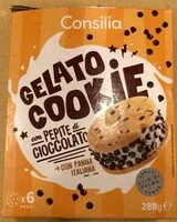 Mängden socker i Gelato cookie