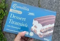 Mängden socker i Dessert Tiramisù