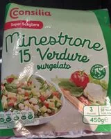 Mängden socker i Minestrone 15 verdure surgelato