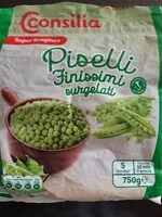 Mängden socker i Piselli finissimi surgelati