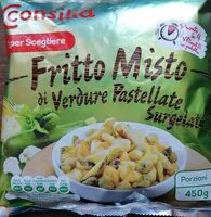 Mängden socker i fritto misto di verdure pastellate surgelate