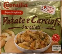 Mängden socker i Patate e carciofi surgelati