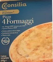 Mängden socker i Pizza 4 formaggi